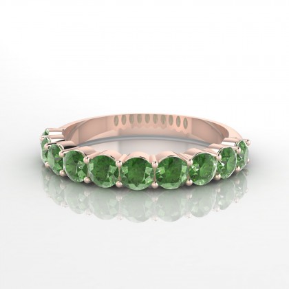 Céleste Bague Tourmaline en Or rose 18k
