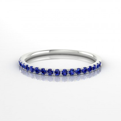 Fusion Bague Saphir en Argent 925