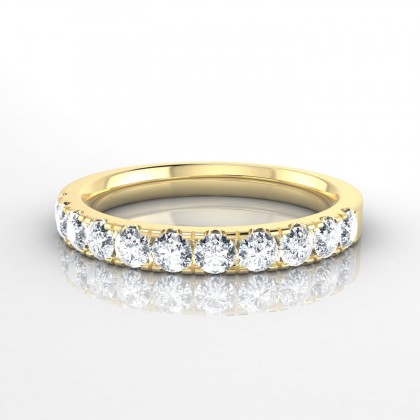 Prodigieuse Bague Diamant en Or jaune 18k