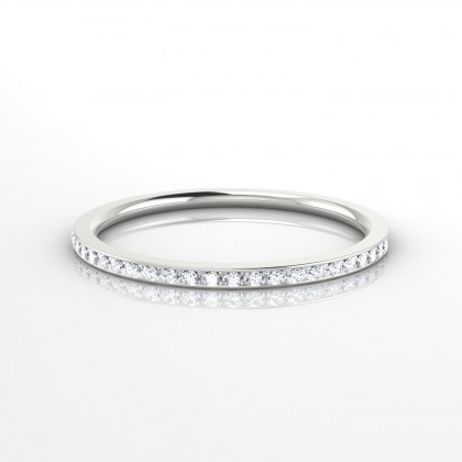 Symbiose Bague Diamant en Or blanc 18k