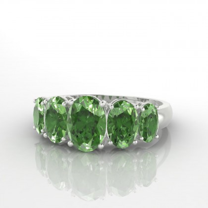 Prestance Bague Tourmaline en Argent 925