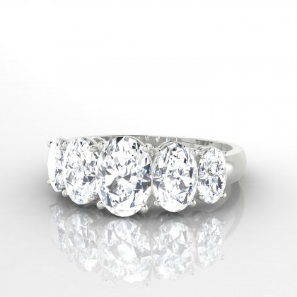 Tradition Bague Diamant en Argent 925