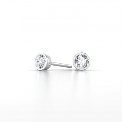 Agatha Boucles d'oreilles Diamant en Argent 925