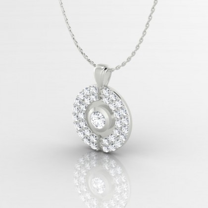 Annabella Pendentif Diamant en Argent 925