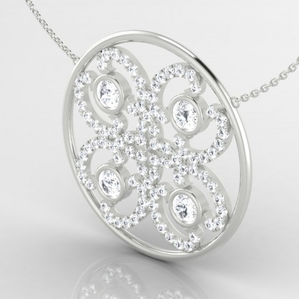 Elixir Pendentif Diamant en Argent 925
