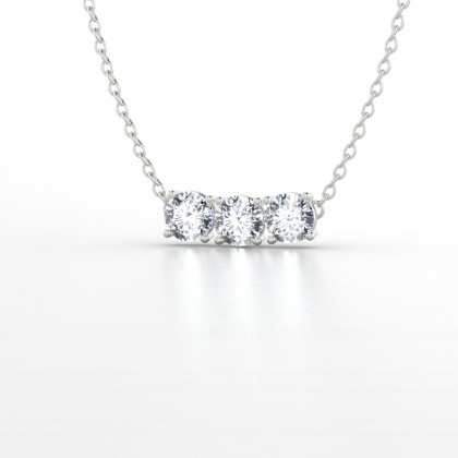 Clymène Pendentif Diamant en Argent 925