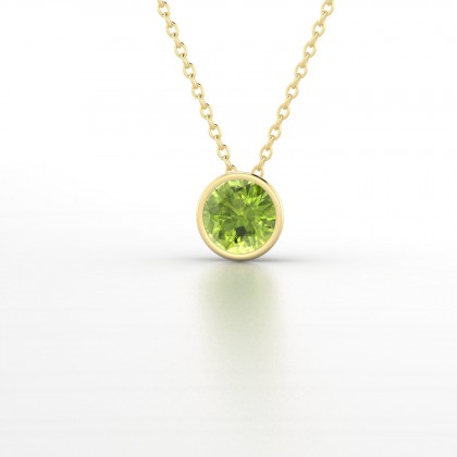 Dana Pendentif Péridot en Or jaune 18k
