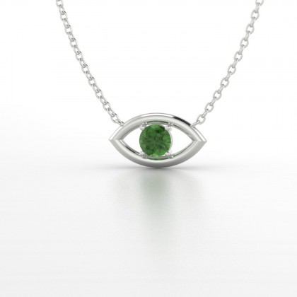 Era Pendentif Tourmaline en Or blanc 18k