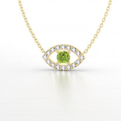 Persia Pendentif Péridot en Or jaune 18k