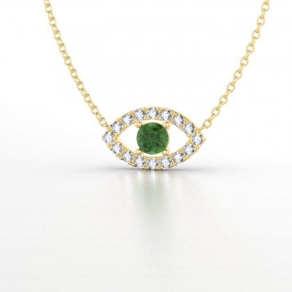 Persia Pendentif Tourmaline en Or jaune 18k
