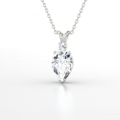 Régal Pendentif Diamant en Or blanc 18k