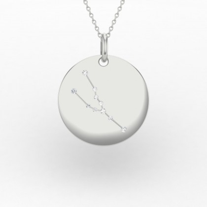 Taurus Pendentif Diamant en Or blanc 18k