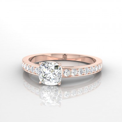 Tamara Bague Diamant en Or rose 18k
