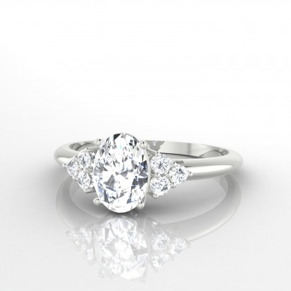 Allégresse Bague Diamant en Or blanc 18k