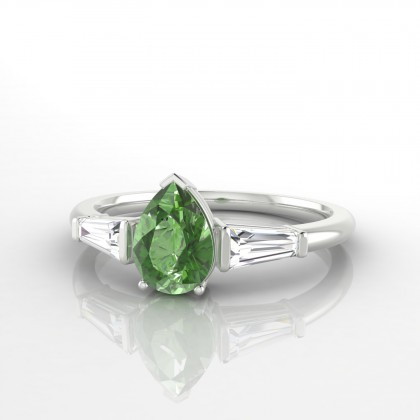 Confidence Bague Tourmaline en Argent 925