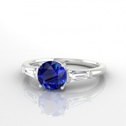 Vénérée Bague Saphir en Argent 925