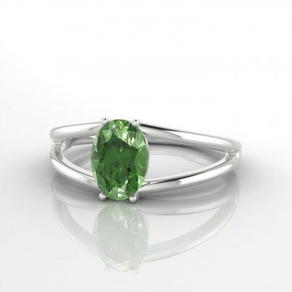 Aurore Bague Tourmaline en Argent 925