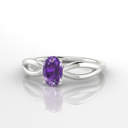 Bella Bague Améthyste en Argent 925