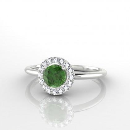 Cléa Bague Tourmaline en Argent 925