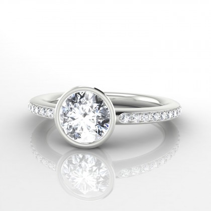 Émoi Bague Diamant en Or blanc 18k