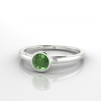 Gaieté Bague Tourmaline en Or blanc 18k
