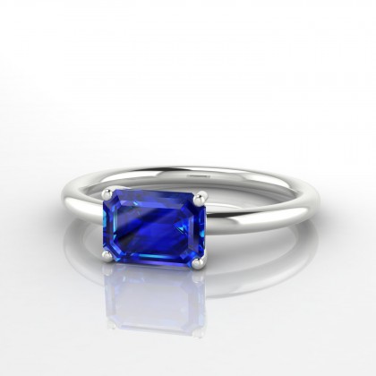 Légende Solitaire Saphir en Argent 925