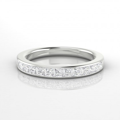 Captivante Bague Diamant en Or blanc 18k
