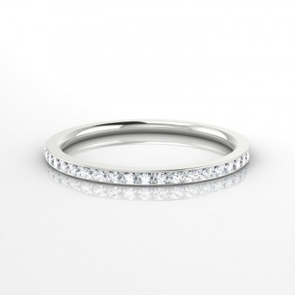 Ensemble Bague Diamant en Argent 925