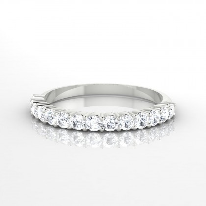 Incandescente Alternée Bague Diamant en Argent 925