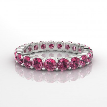 Insouciante Bague Grenat en Argent 925