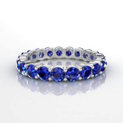 Insouciante Bague Saphir en Argent 925