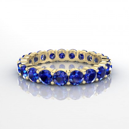 Insouciante Bague Saphir en Or jaune 18k