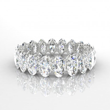 Passionnante Bague Diamant en Or blanc 18k
