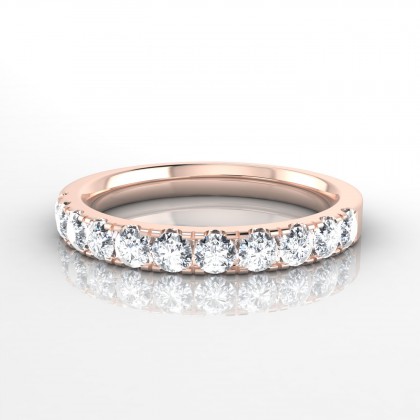 Prodigieuse Bague Diamant en Or rose 18k