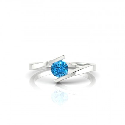 Catalina Bague Topaze en Argent 925