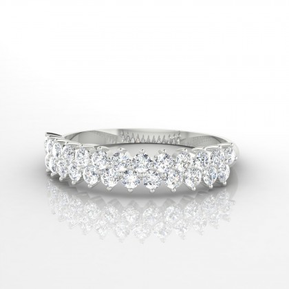 Extraordinaire Bague Diamant en Or blanc 18k