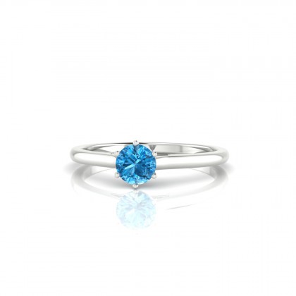 Forever Bague Topaze en Or blanc 18k