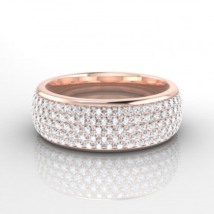 Liesse Bague Diamant en Or rose 18k