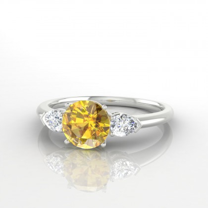 Destiny Bague Saphir en Or blanc 18k -