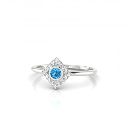 Mireille Bague Topaze en Argent 925