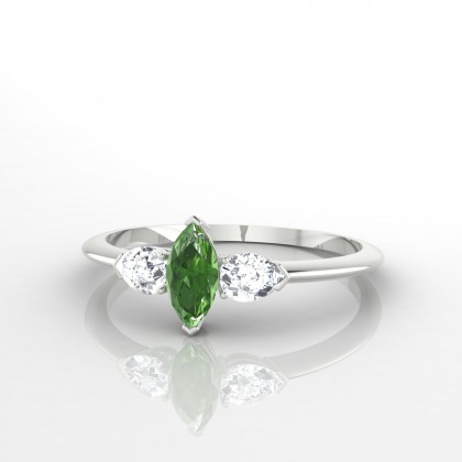 Sévigné Bague Tourmaline en Argent 925