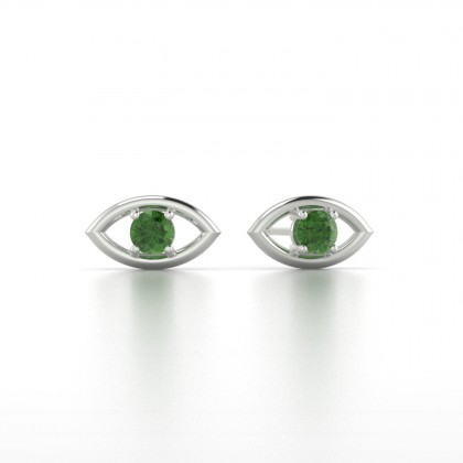 Era Boucles d'oreilles Tourmaline en Argent 925