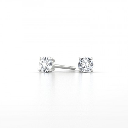 Léonise Boucles d'oreilles Diamant en Argent 925