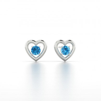 Lina Boucles d'oreilles Topaze en Argent 925