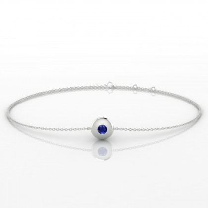 Hymne Bracelet Saphir en Argent 925