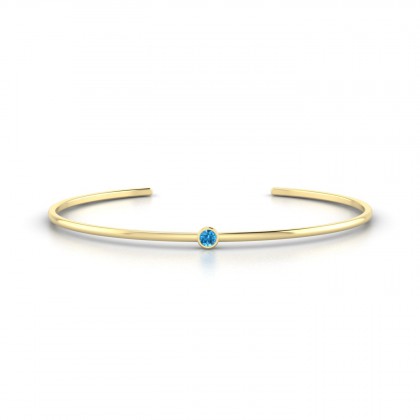 Mini Songe Bracelet Topaze en Or jaune 18k