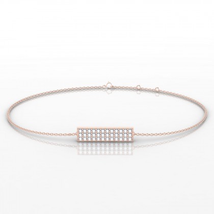 Liesse Bracelet Diamant en Or rose 18k