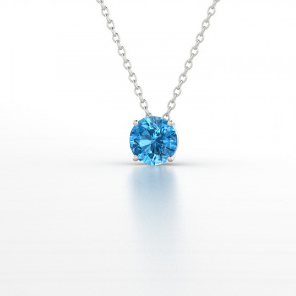 Annaëlle Pendentif Topaze en Argent 925