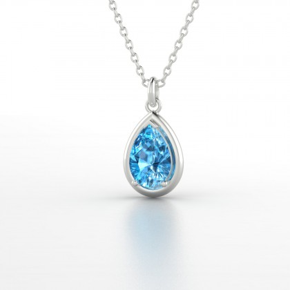 Julietta Pendentif Topaze en Argent 925