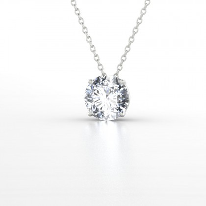 Moïra Pendentif Diamant en Or blanc 18k